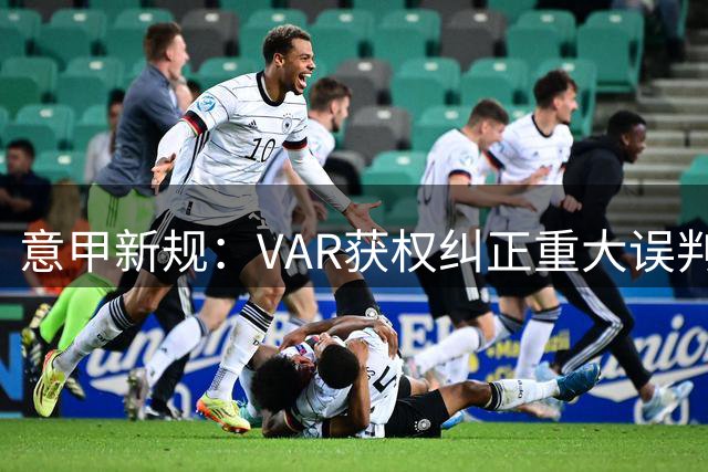 意甲新规：VAR获权纠正重大误判 第二张黄牌可撤销